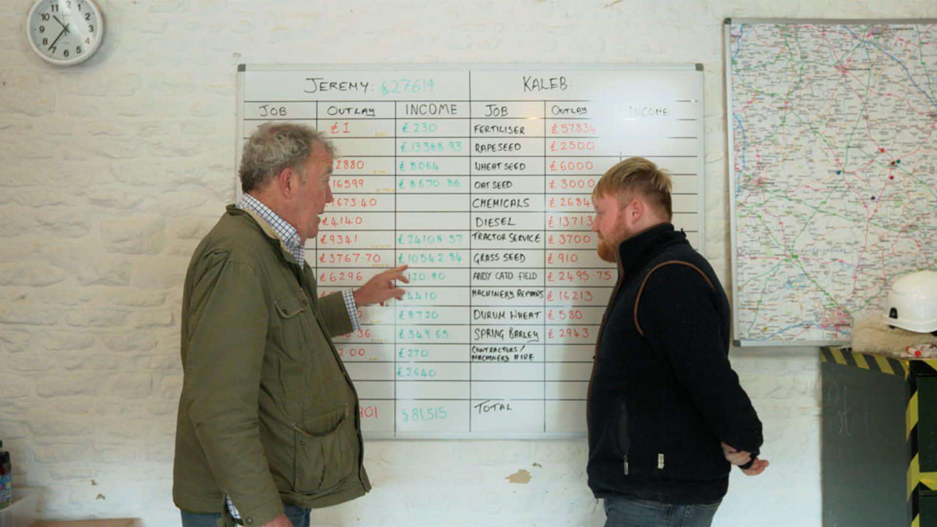 Clarkson's Farm: Calculating | Jeremy Clarkson and Kaleb Cooper in Calculating (2024)