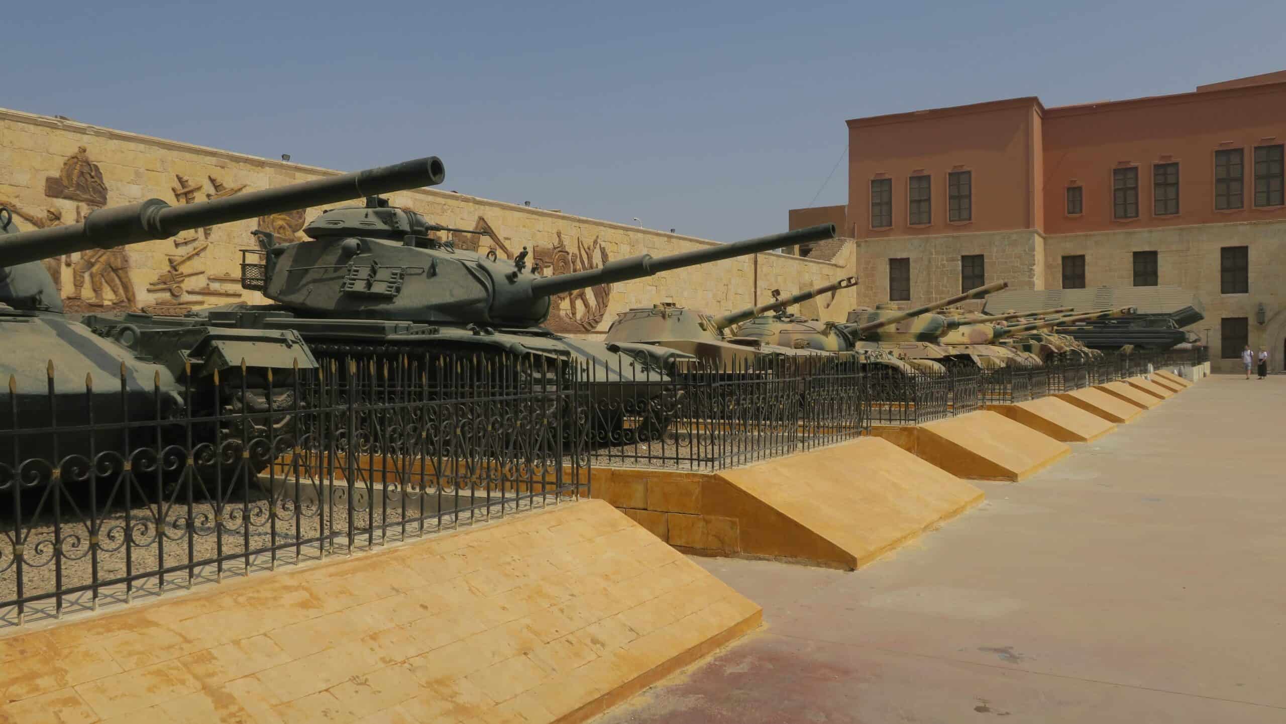 Egypt+tanks | Egyptian National Military Museum, Cairo