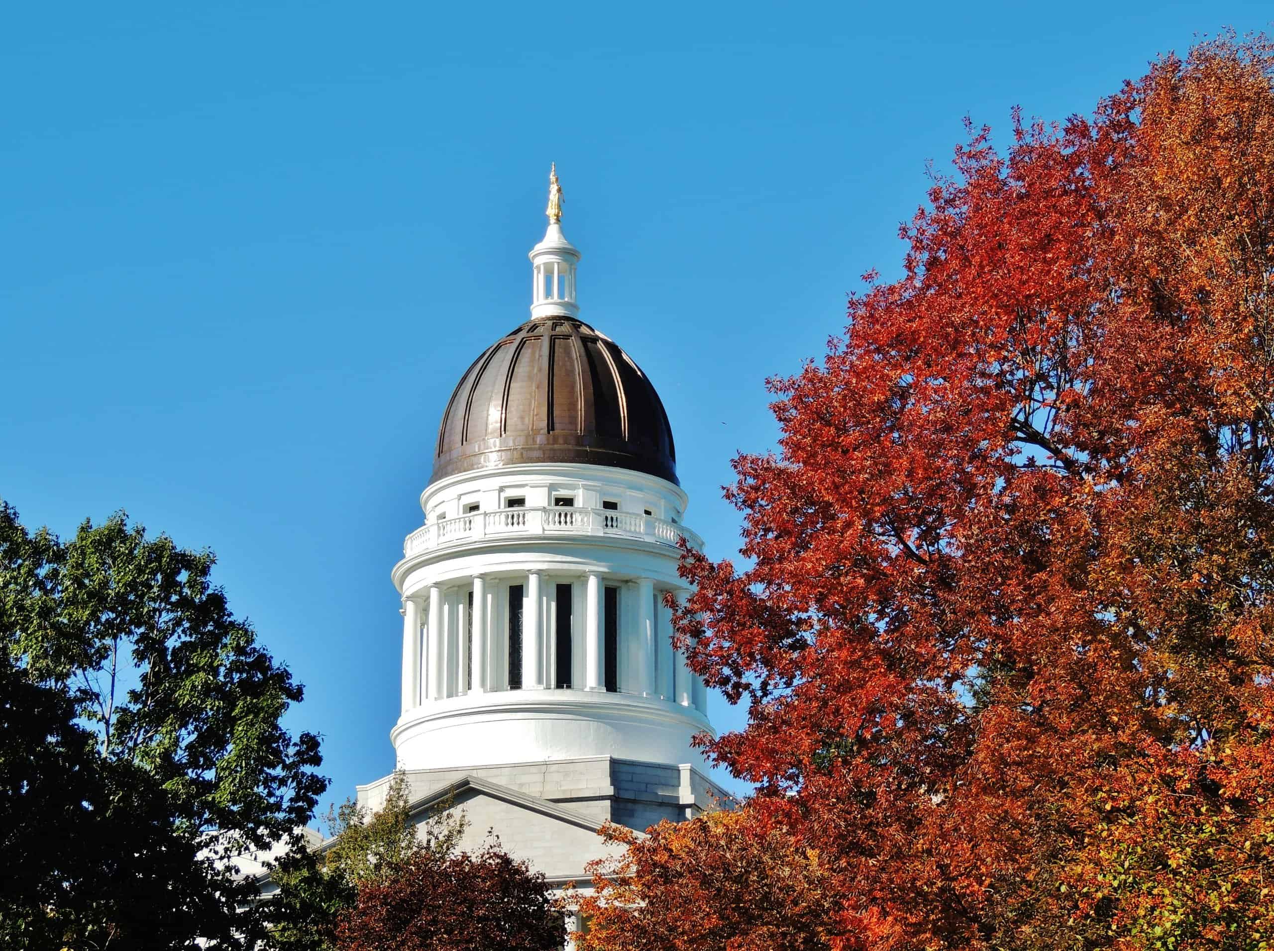 Maine State Capitol Building, Augusta, Oct 2015 by MonsieurNapolu00e9on