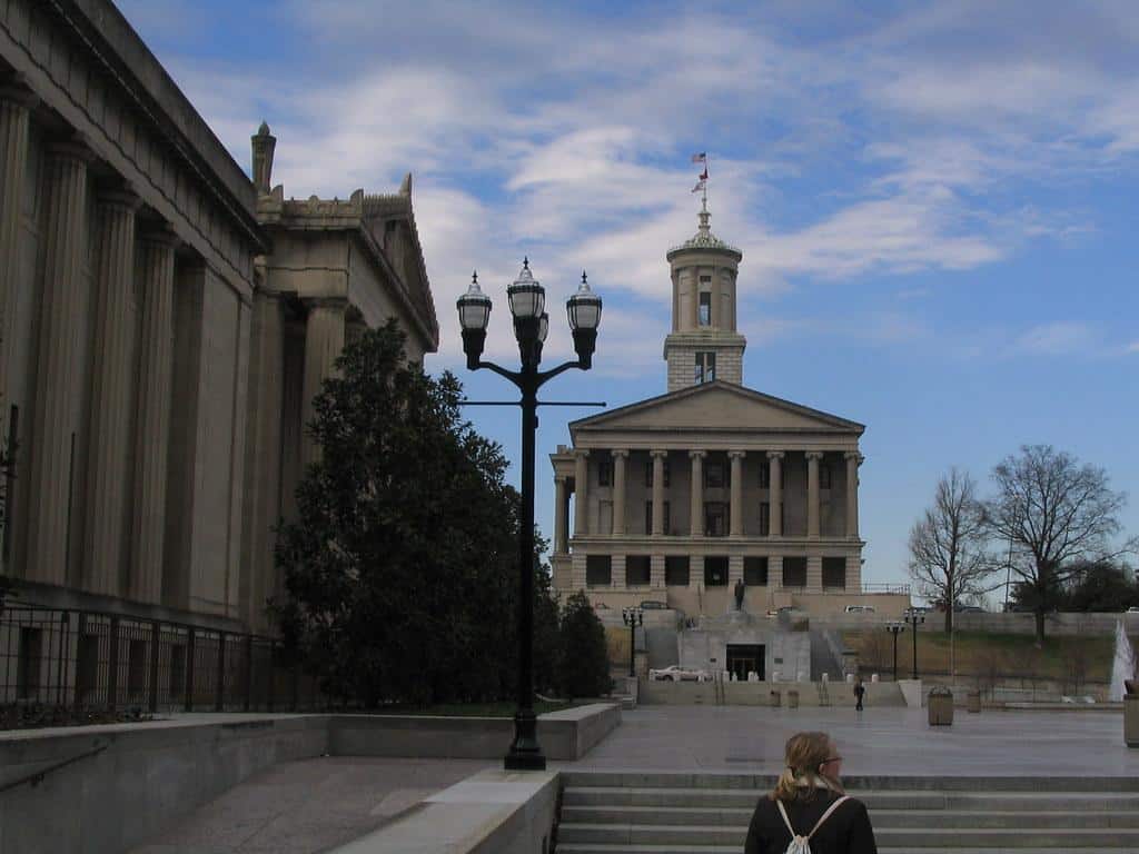 Tennessee State Capitol, Nashville, Tennessee by Ken Lund