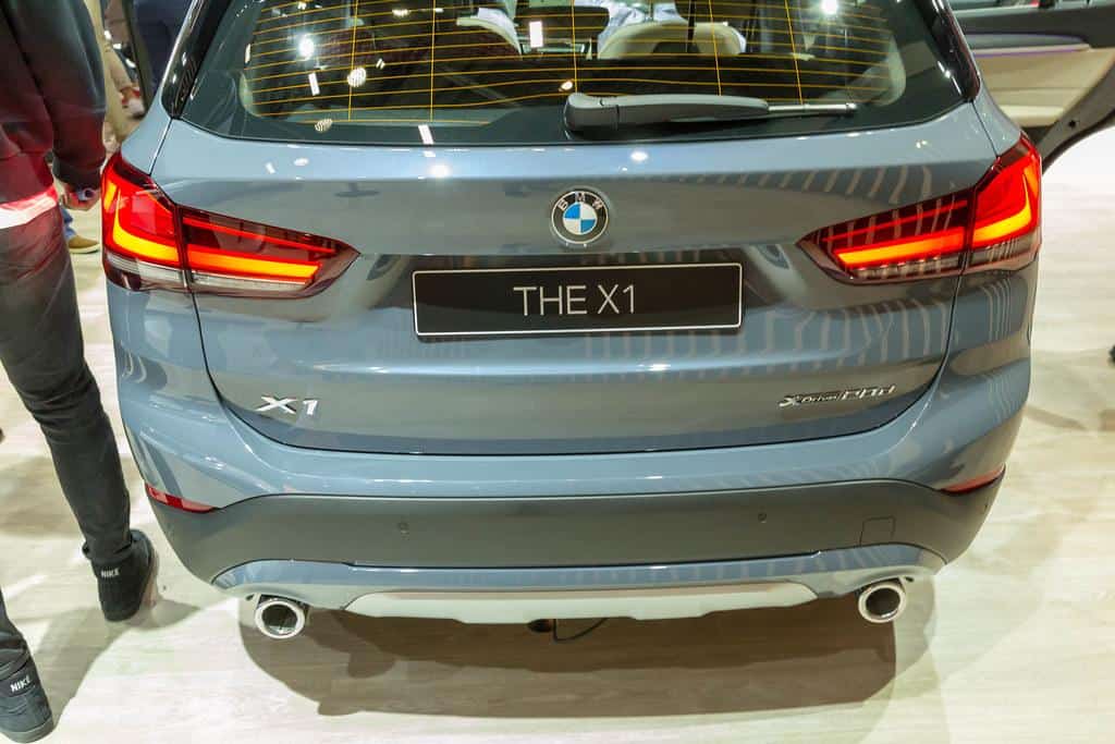Kofferraum und Heckansicht des BMW x1 xDrive 20d by verchmarco