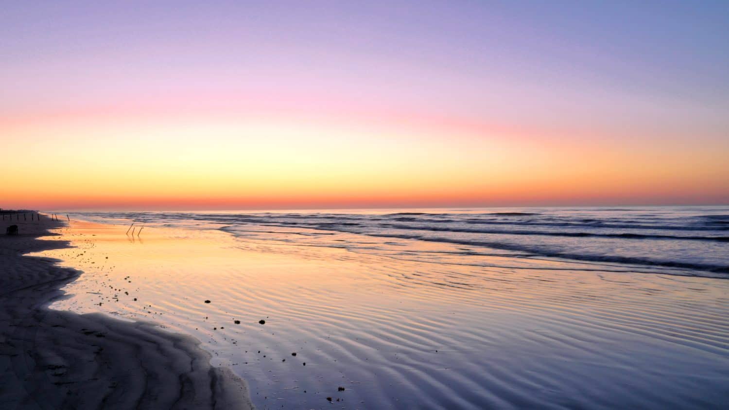 Sunrise at Jamaica Beach, TX