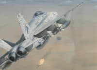 F-7+Fishcan | The Iraqi MiG F-7A kill (1/17/91) of Cdr Mark Fox during Desert Storm in a McDonnell Douglas (now Boeing) F/A-18C-25-MC 'Hornet' (BuNo 163508) of VFA-81