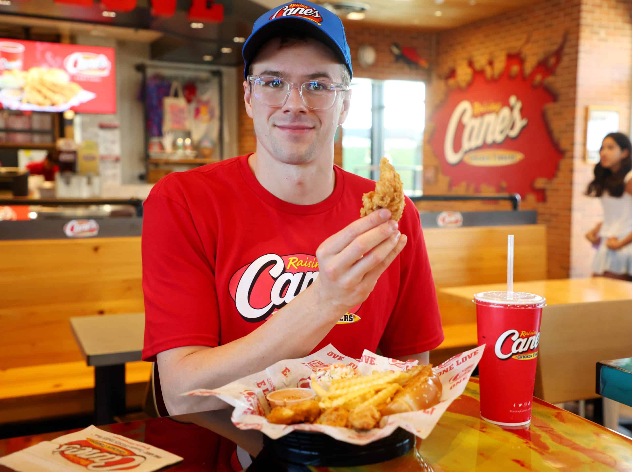 Olympic Gold and Silver Medalist and Team USA Swimmer Nic Fink Celebrates Return to the Olympics at Raising Cane's