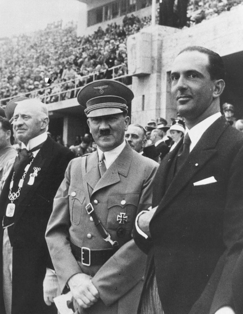 Hitler At Olympics