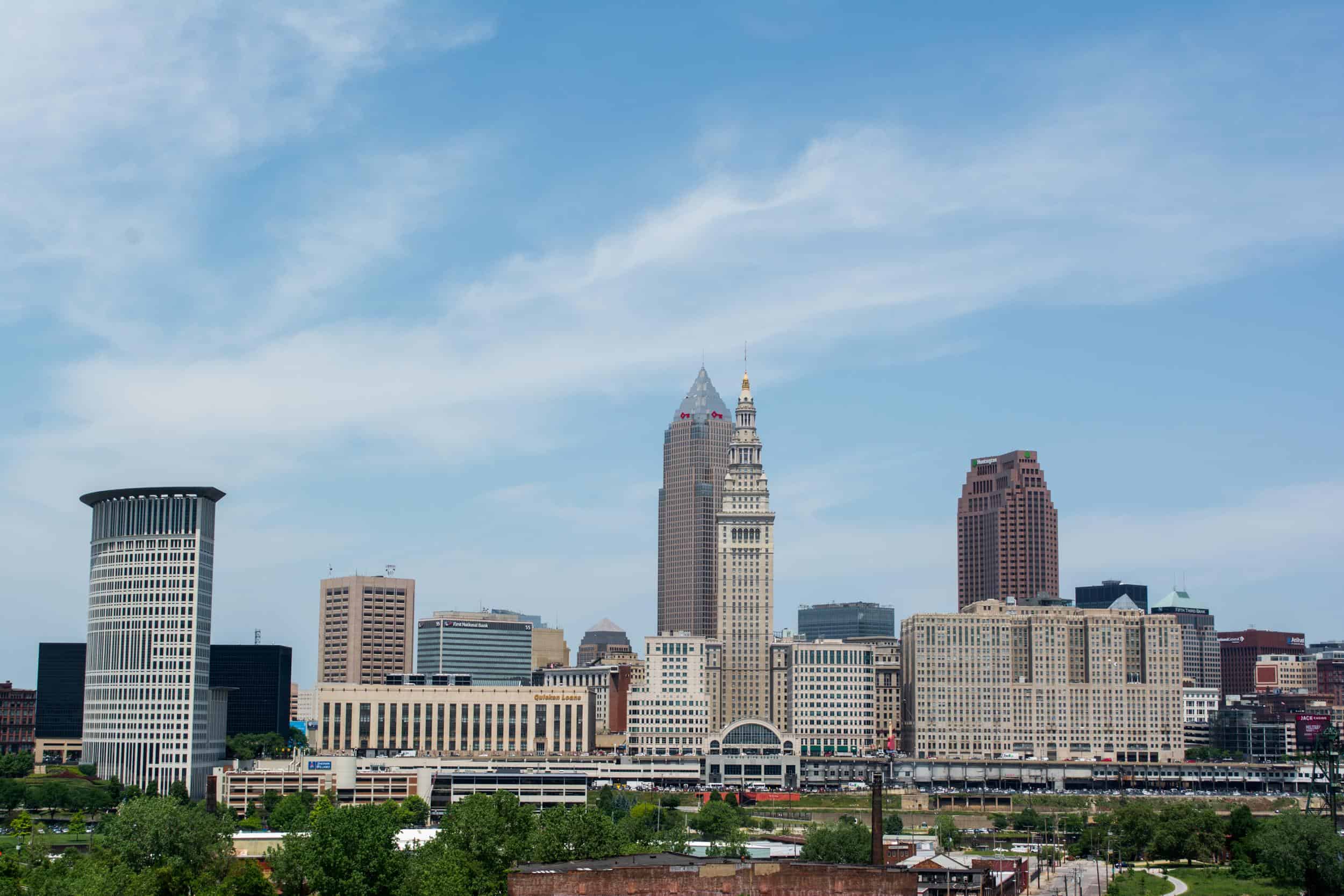 Cleveland+Ohio | skyline - cleveland ohio