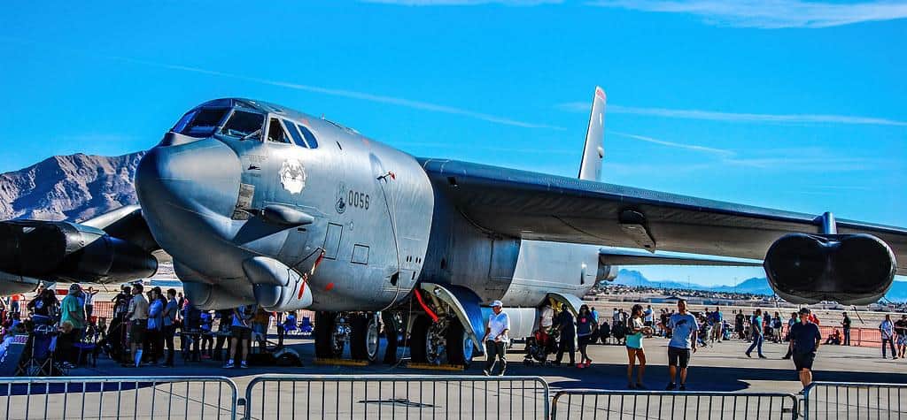 Minot+Air+Force+Base+North+Dakota | 60-0056 Boeing B-52H B.W. 155 Stratofortress Black Widow 23rd Bomb Squadron Minot Air Force Base North Dakota