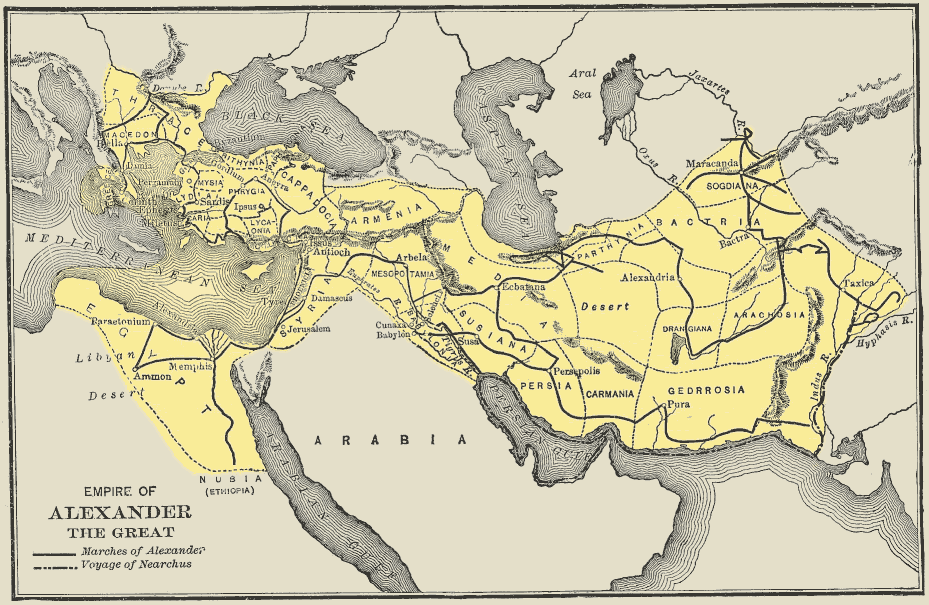 Countries That Were Once Part of Alexander the Great’s Empire