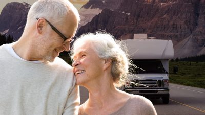 My wife and I are about to retire with no debt and no kids – can we afford to splurge on a $100k RV to see the country?
