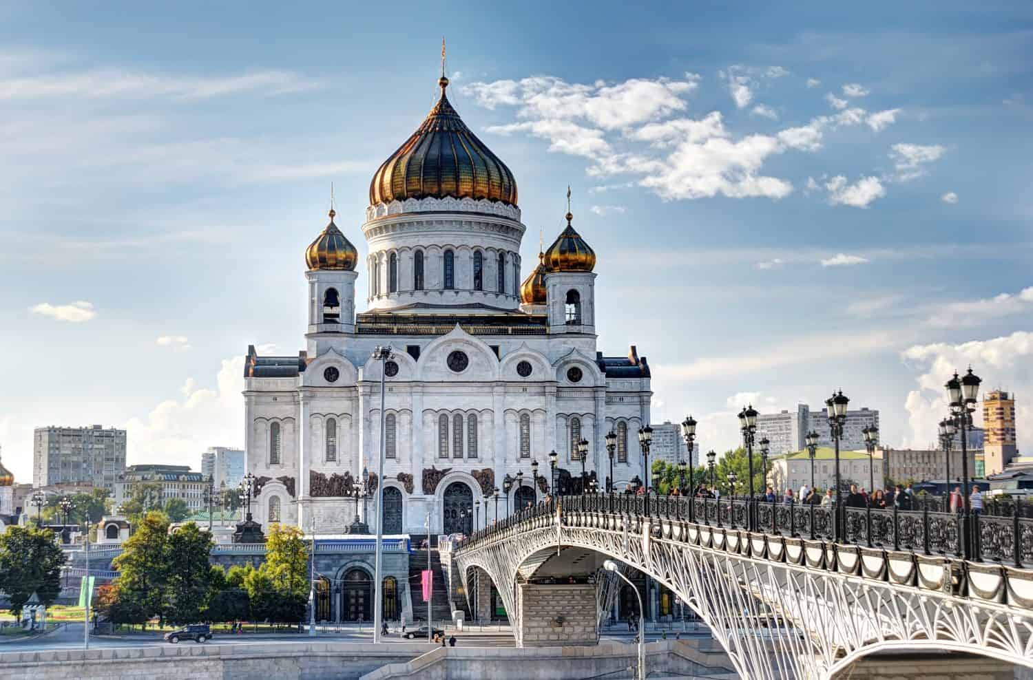 Cathedral of Christ the Saviour. Russia,Moscow