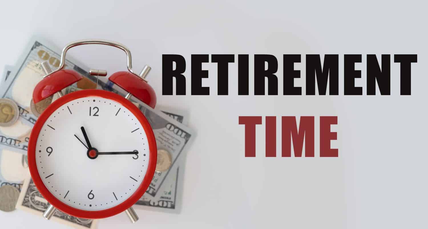 money saving for retirement concept , retirement planning