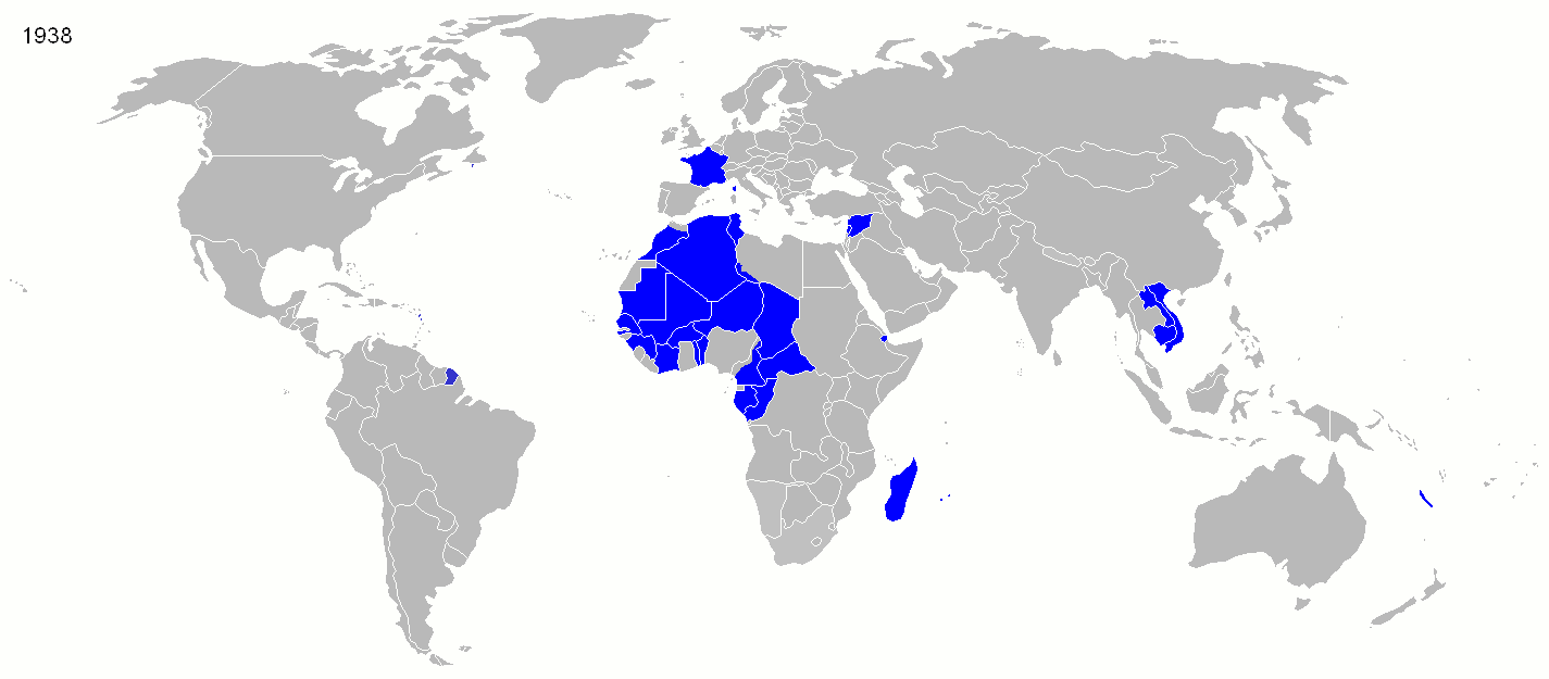 French Empire map