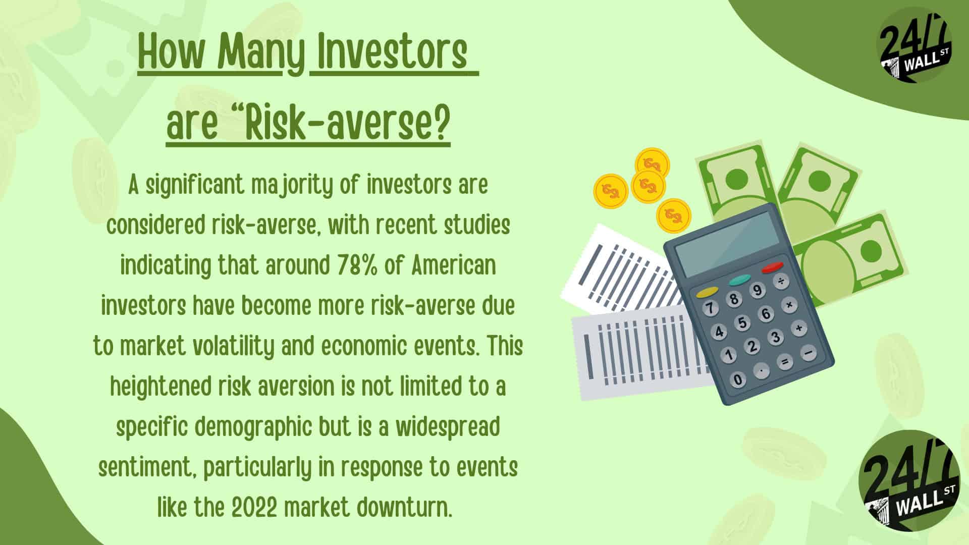 How Many Investors are “Risk-averse?