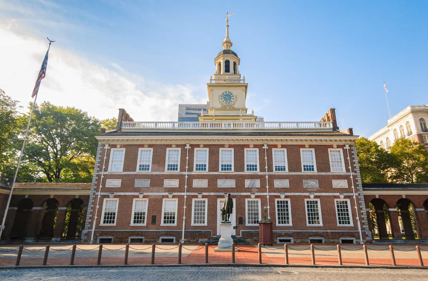 The Independence Hall at Independence National Historical Park, Philadelphia