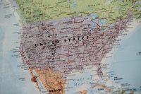 The United States of America , commonly known as the United States or America, is a country primarily located in North America.