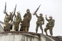 World War II: Victory Cheer After Storming Bunker