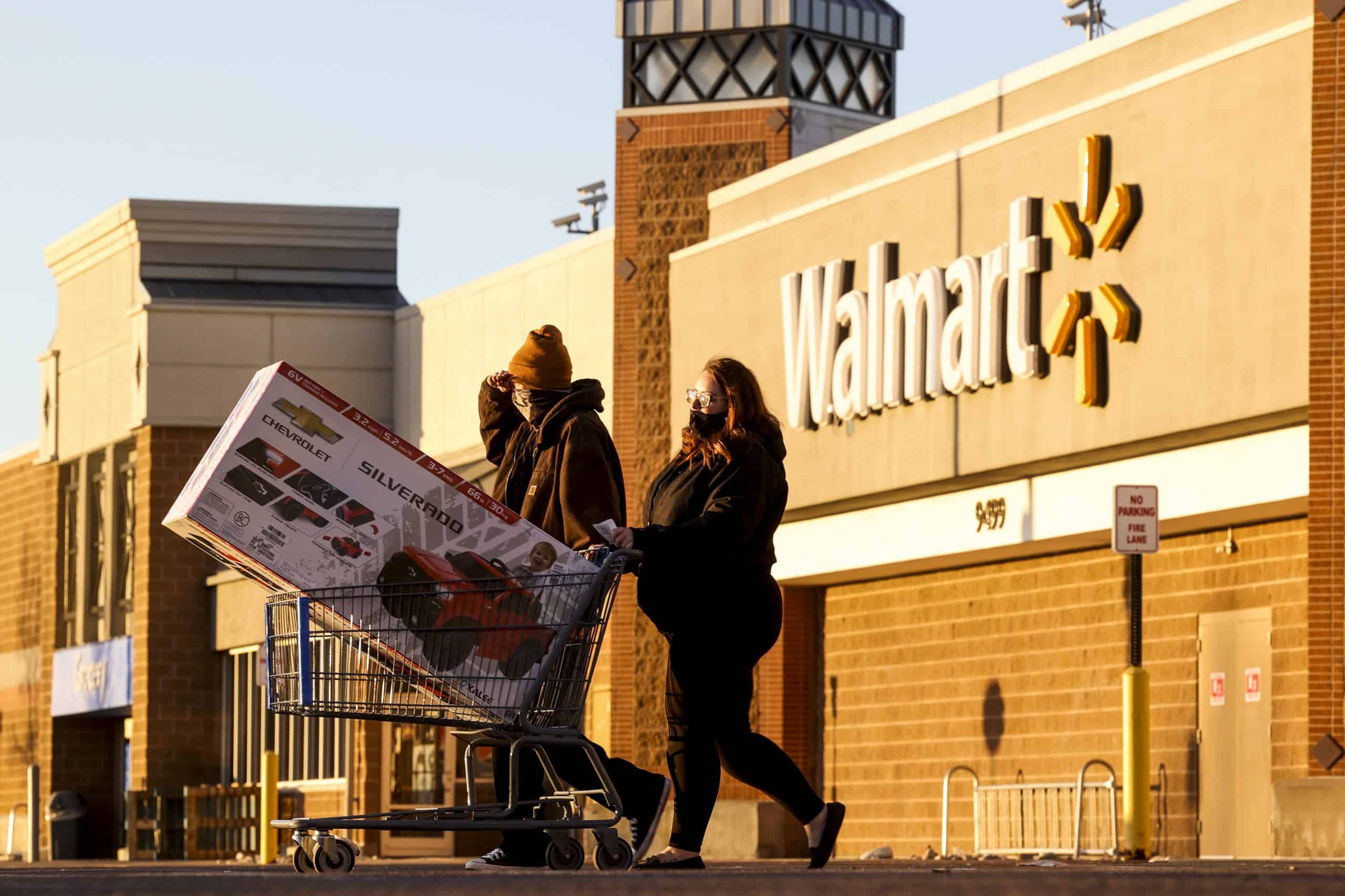 Shoppers Look For Deals On Black Friday As Supply Crunch Continues