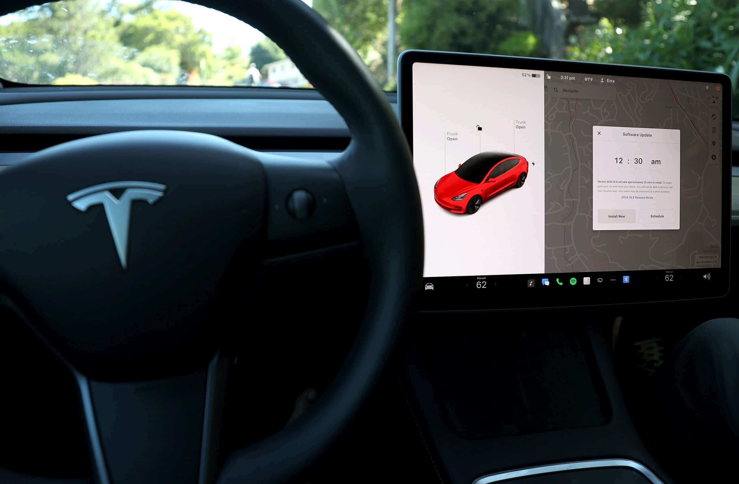 Tesla Issues Recall For Over 100,000 Vehicles Over Seat Belt Warning System