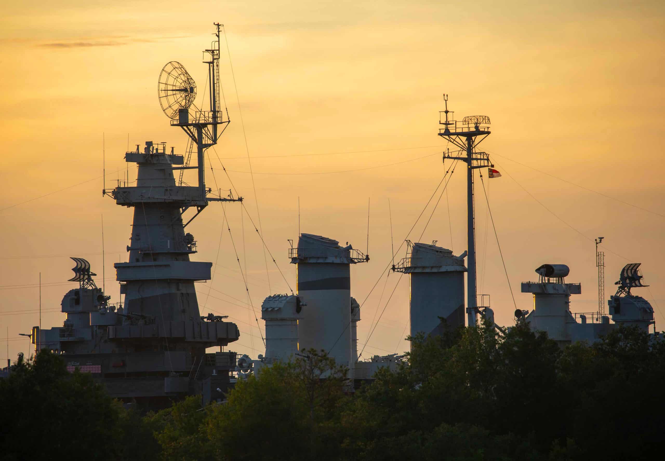 USS North Carolina WW2 Battleship