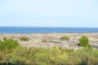 Atlantic Ocean on sunny day, Harbor Island, South Carolina, USA
