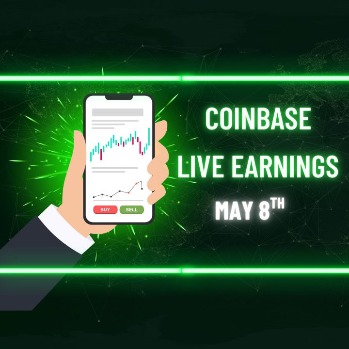 Coinbase (Nasdaq: COIN) Earnings Live: Coinbase Q1 in Focus