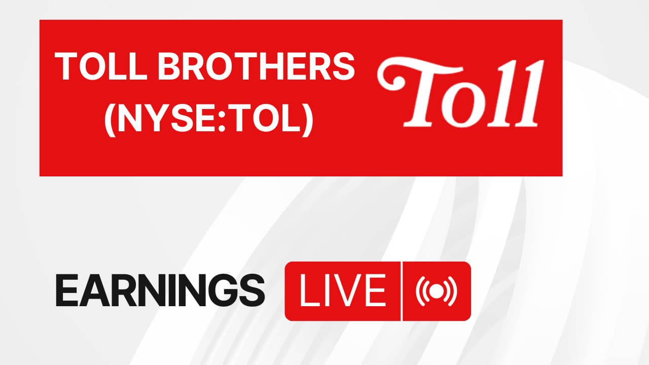 Toll Brothers (TOL): Q2 FY25 Earnings Live Coverage