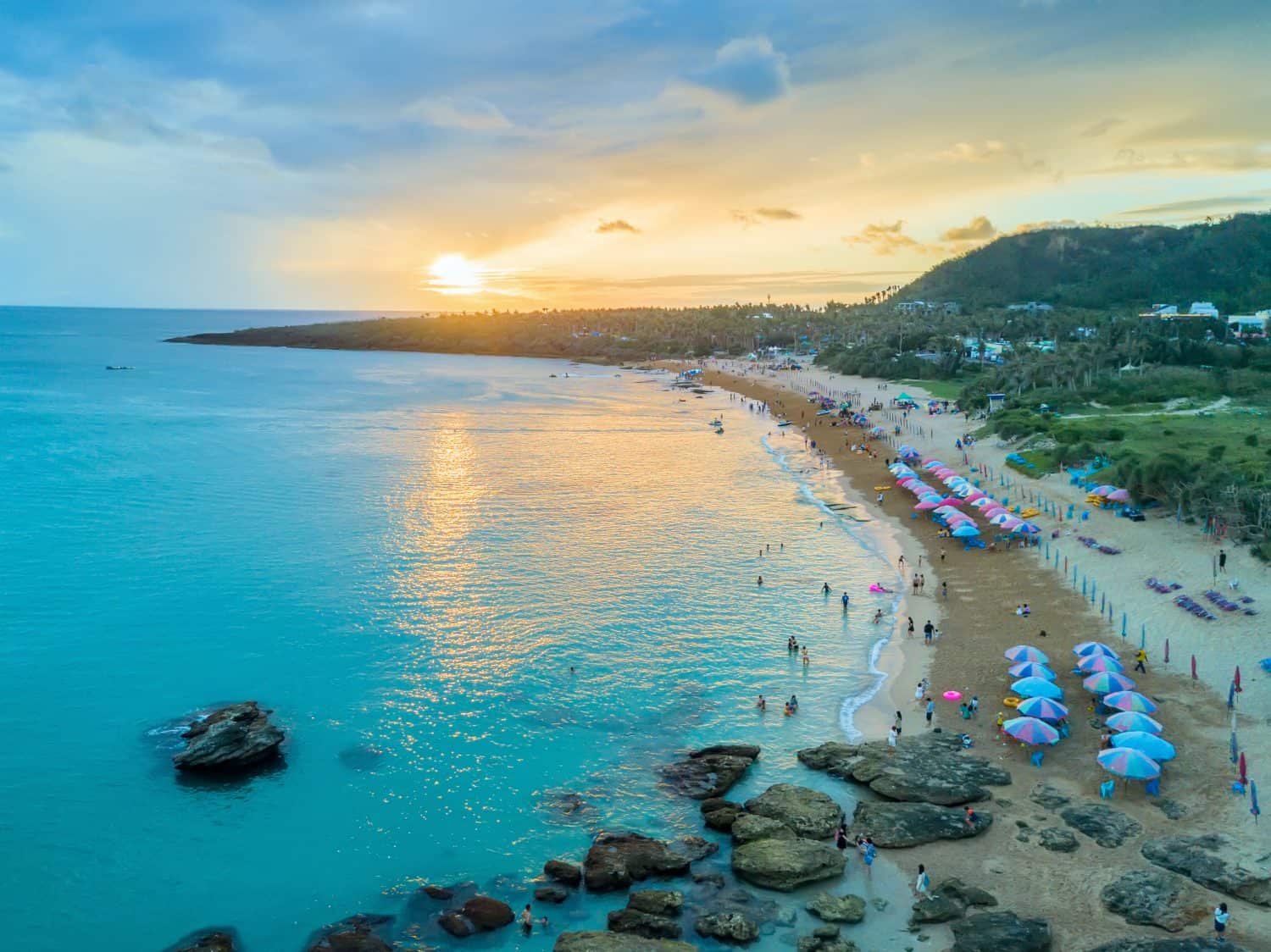 Sunset at Kenting, Taiwan
