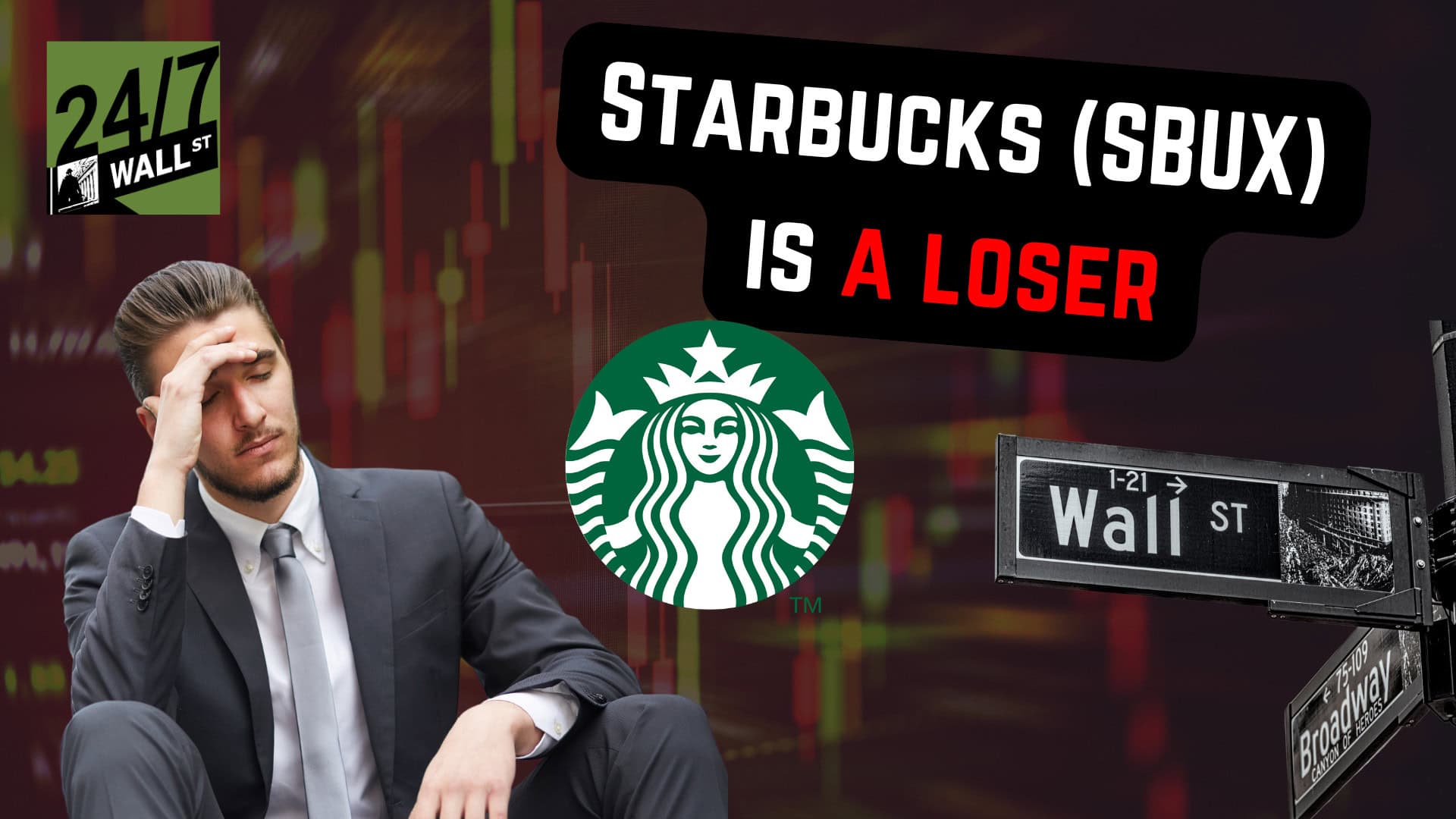 Starbucks Lags S&P 500 by 74% as Earnings Drop 47% and Sales Slide Continues