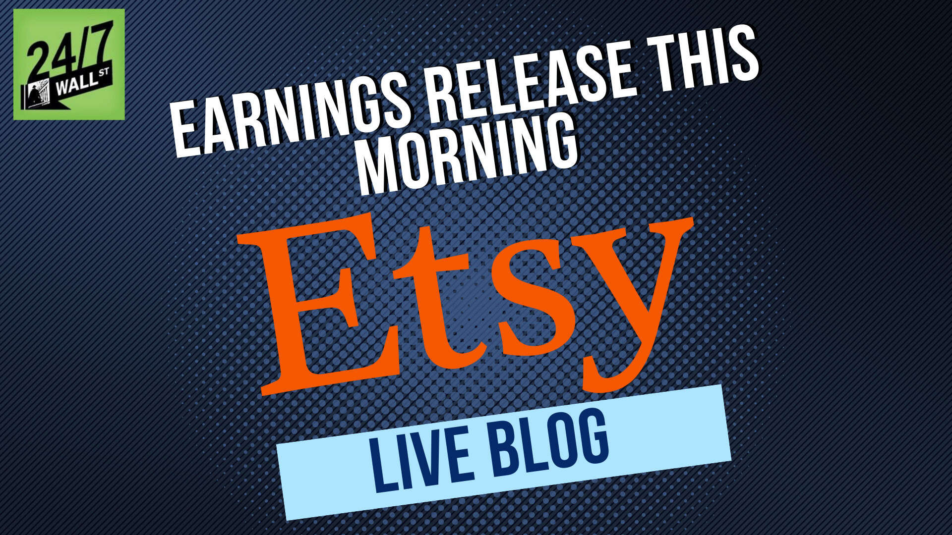 Live: Etsy (Nasdaq: ETSY) Beats Earnings & Shares Are Rising