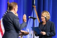 “Just do your own thing,” Trump tells new Fed Chair Warsh at swearing-in
