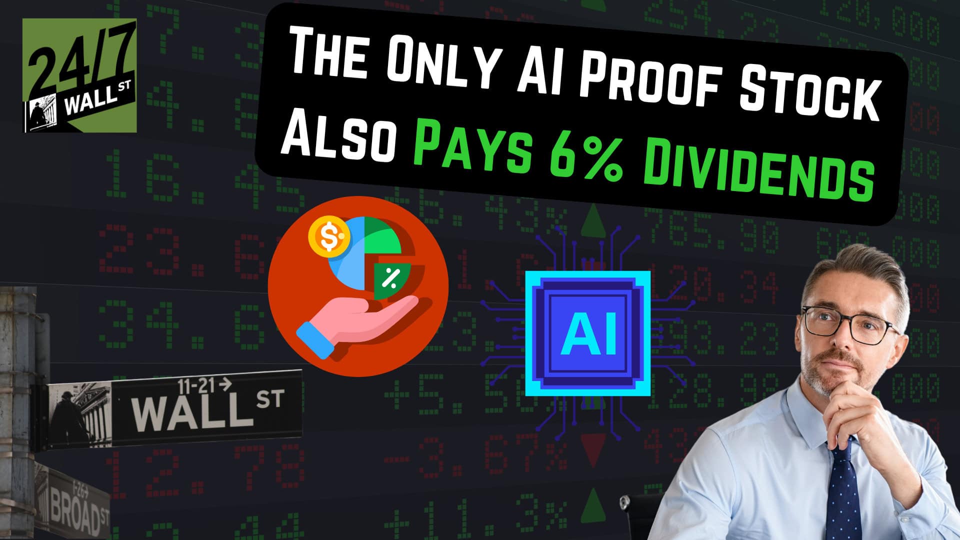 The Only AI Proof Stock Also Pays 6% Dividends