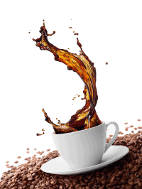 Coffee splash