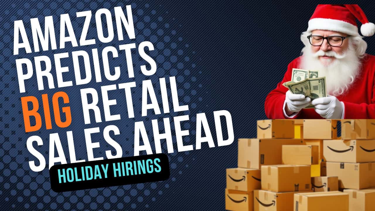 Amazon's Quarter Million Hiring Bet That 2025 Holiday Sales Smash Expectations Despite Tariffs