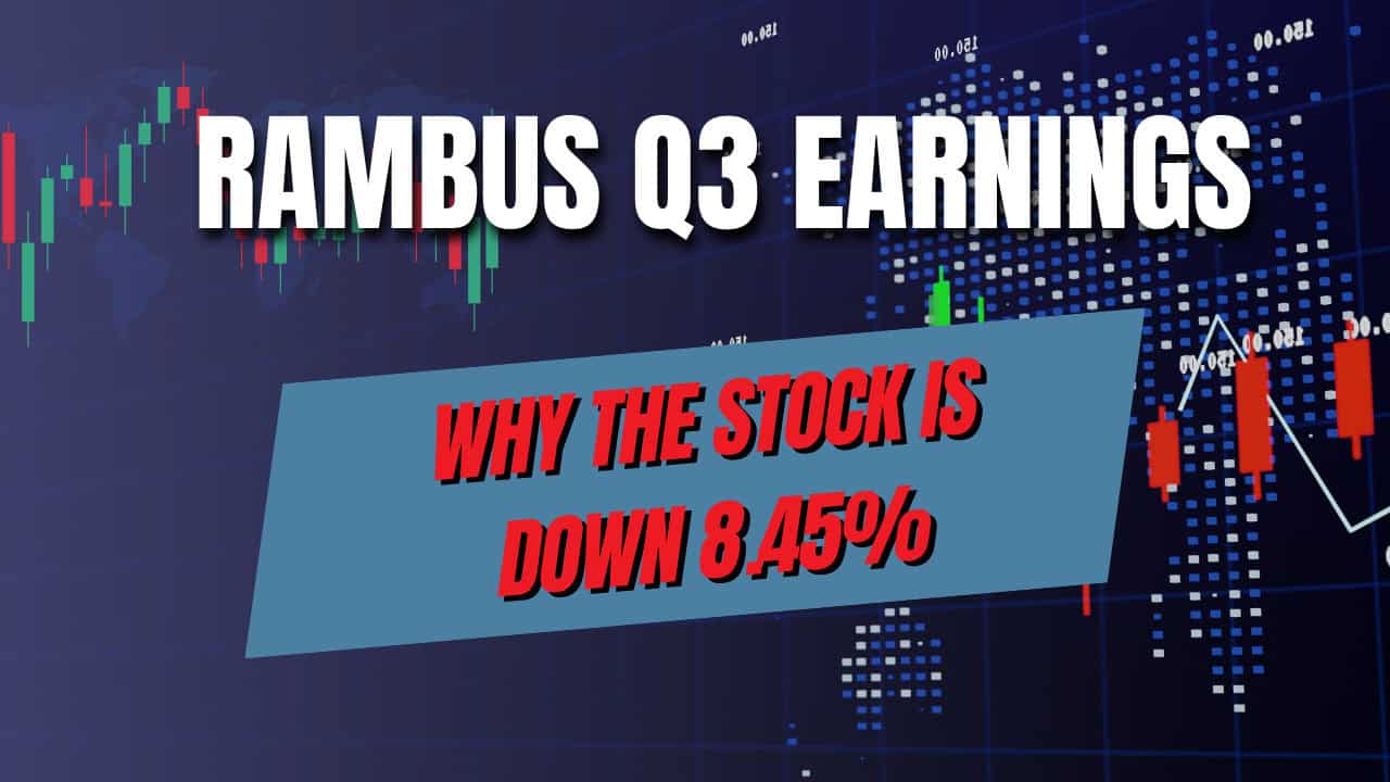 Rambus (RMBS) Down Big After Q3 Earnings