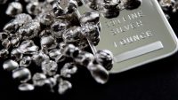 Pure silver precious metals investment