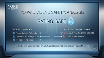 York Water Has Raised Its Dividend for 13 Years and the Streak Looks Secure