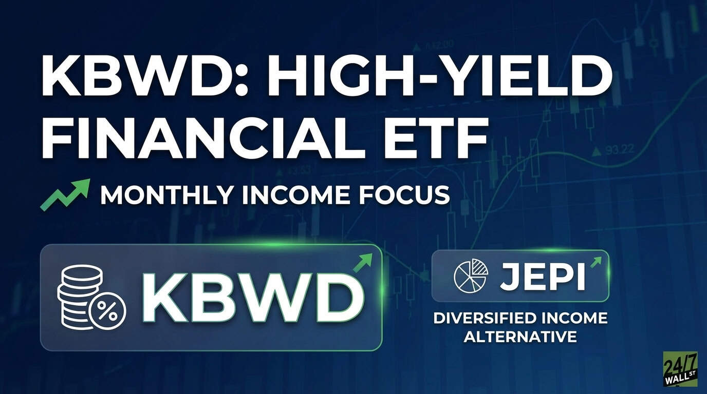 JEPI Is Great For Monthly Income, Buy Little Known KBWD Actually Pays More