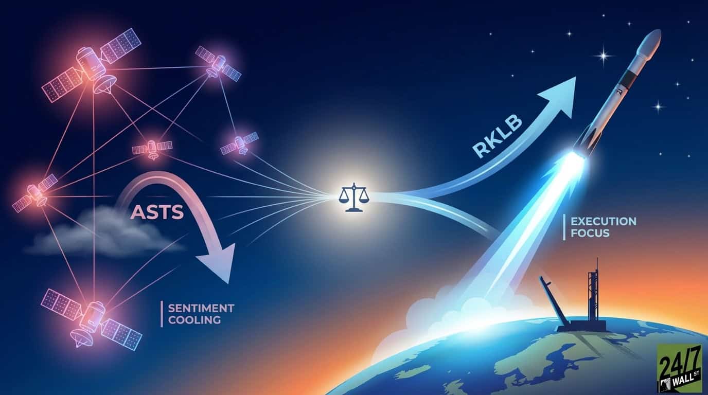 Rocket Lab's $554M Revenue Dwarfs AST SpaceMobile's $18M Despite Identical $30B Valuations