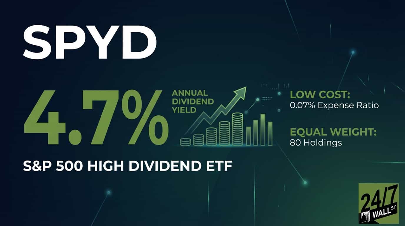The Unloved SPYD ETF Delivers A 4.7% Yield While SCHD Gets All the Attention