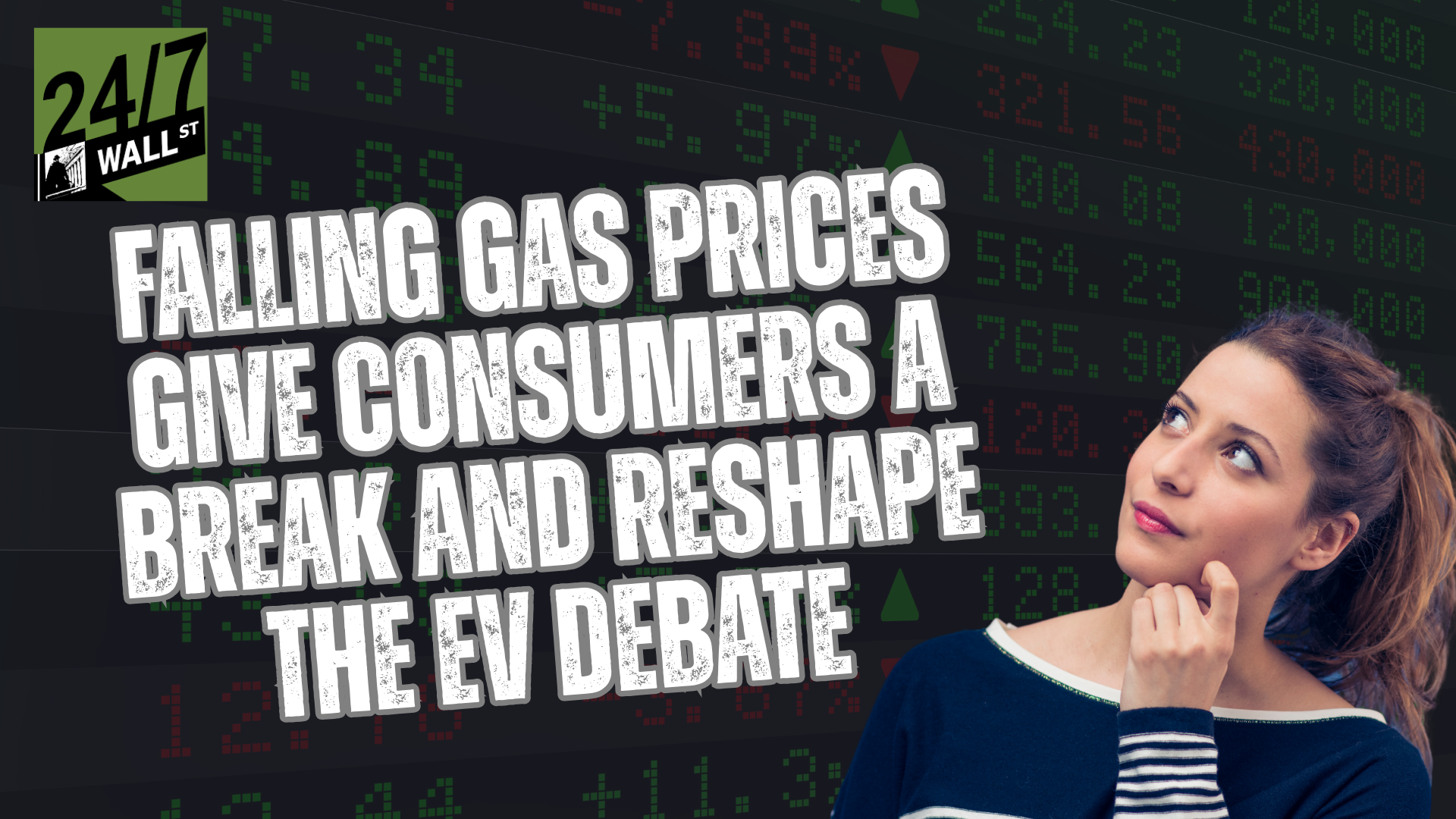 Falling Gas Prices Give Consumers a Break and Put EV Stocks On Notice | TSLA RIVN LCID