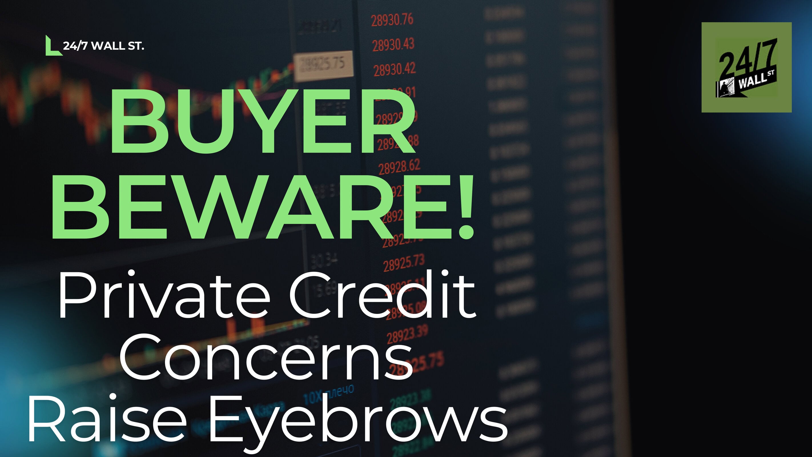 Private Credit Could Crush the Stock Market: 5 Financial Dividend Giants With Zero Exposure