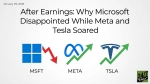 Why Investors Rewarded Meta and Tesla But Punished Microsoft Despite Revenue Beat