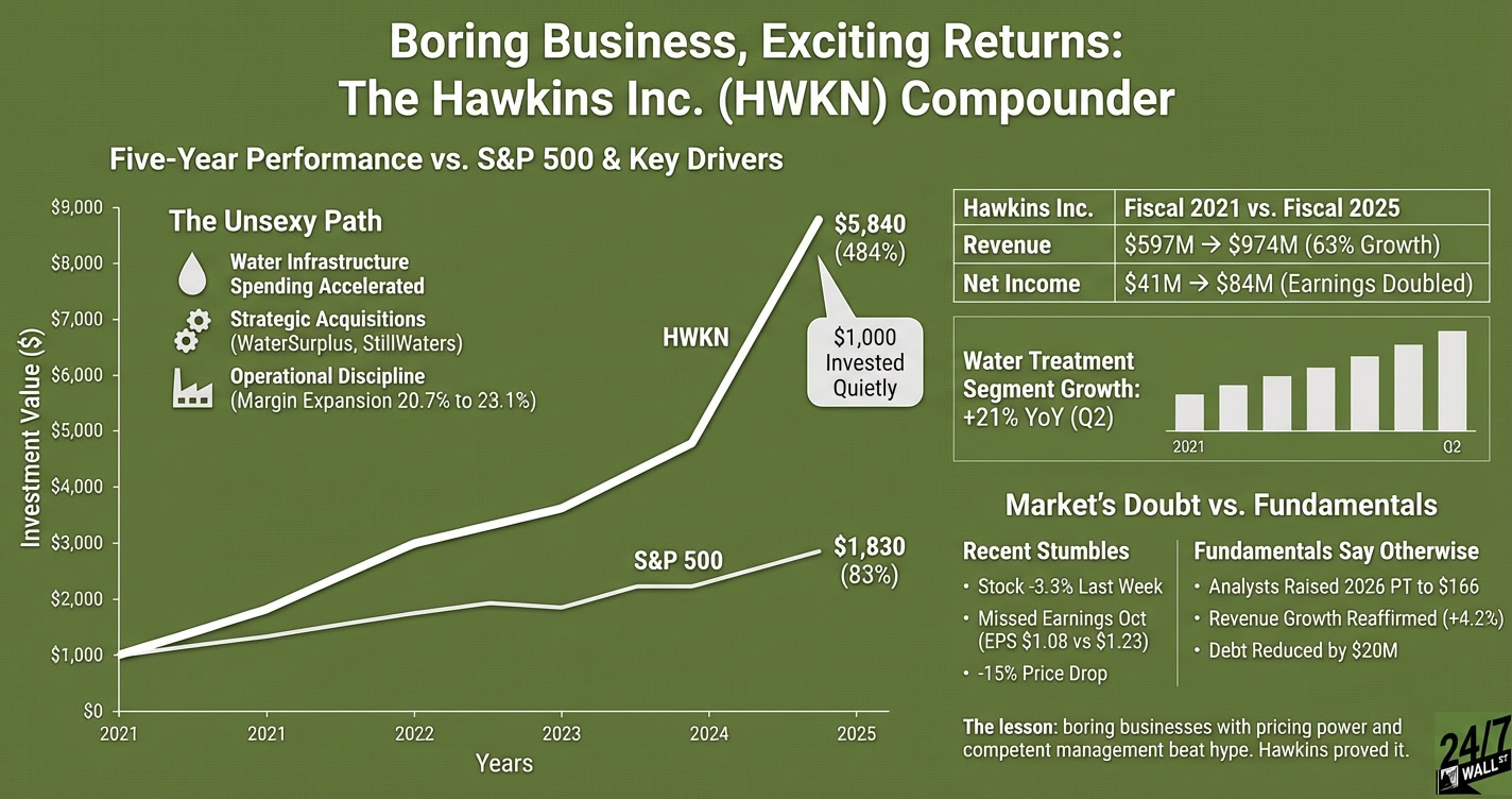 The 484% Winner Nobody's Talking About: Hawkins' Quiet Dominance