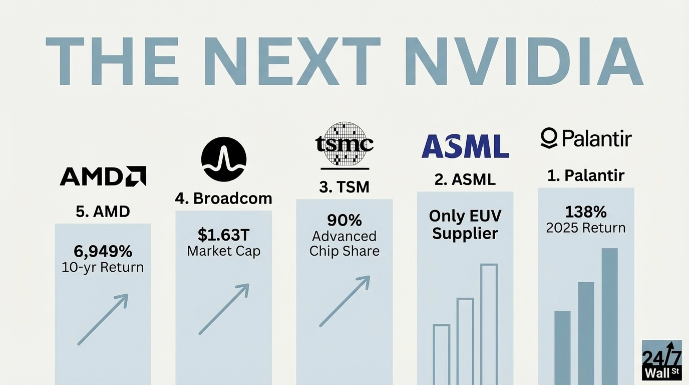 5 AI Stocks That Could Replicate NVIDIA's Decade of Dominance