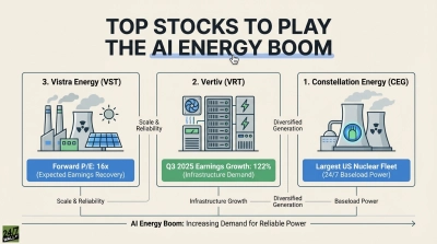 AI Power Needs Are Soaring: Is Vistra Energy, Vertiv, or Constellation The Better Buy?