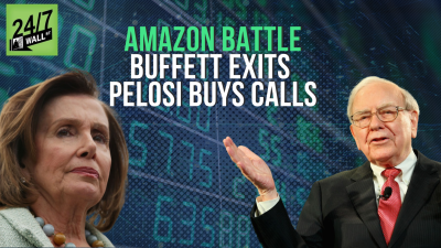 Nancy Pelosi Buys Bullish Call Options on Amazon as Warren Buffett Walks Away