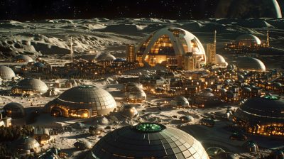 SpaceX Is Targeting a Moon City — Here’s Why Tesla Should Soar