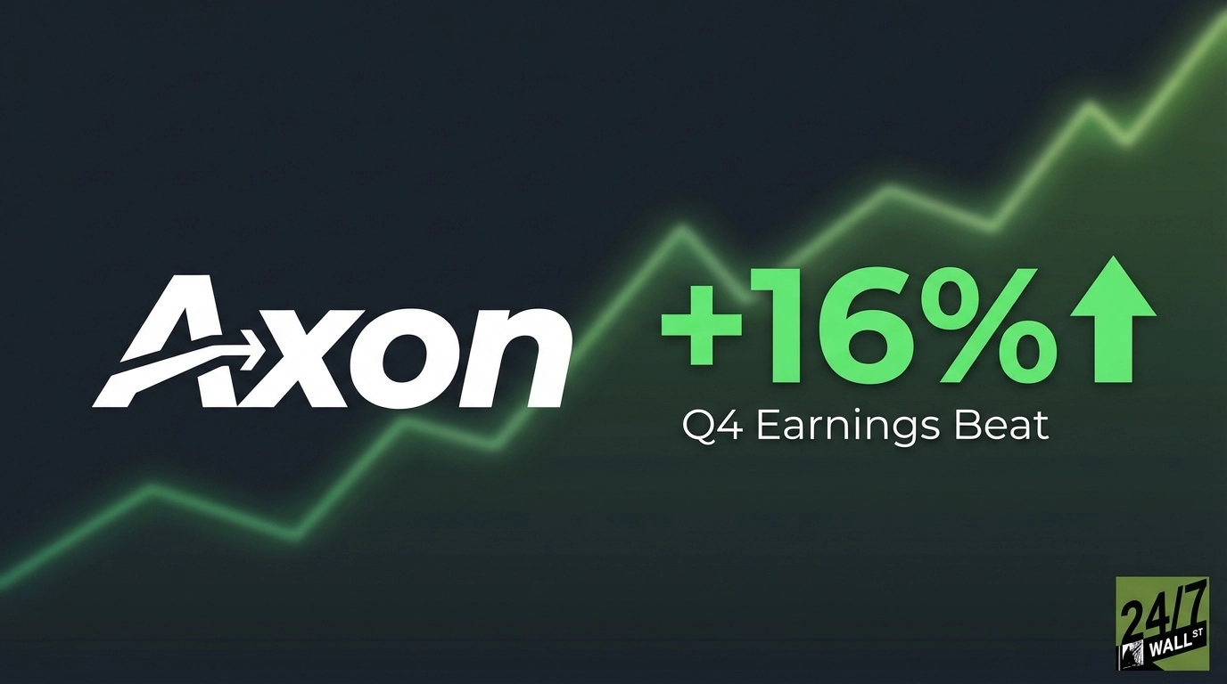 Axon Surges 16% as Blockbuster Bookings and AI Growth Silence the Bears