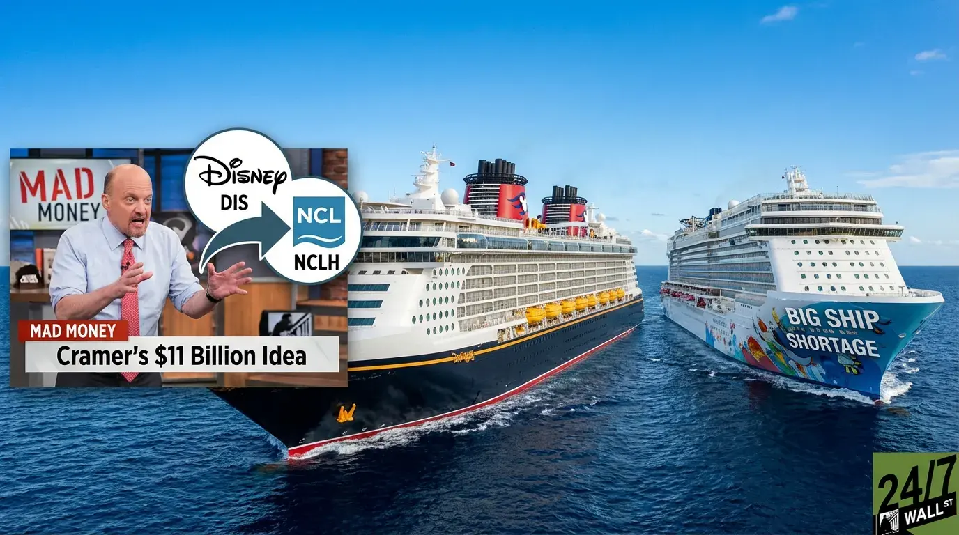 Cramer: "Disney Should Buy Norwegian Cruise. There's a Big Ship Shortage"