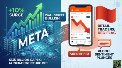META Pops 10% on $135b Capex Announcement While Retail Traders Wave The Red Flag